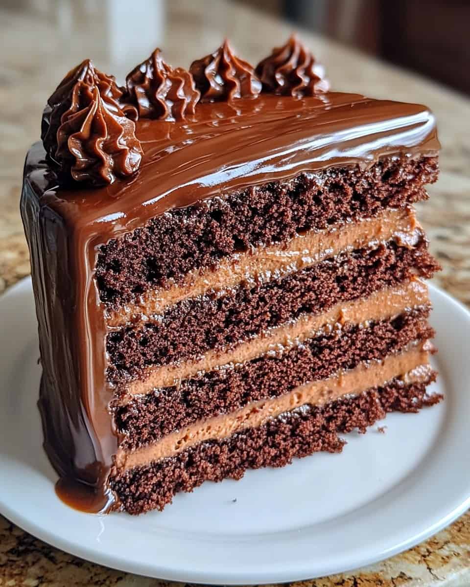 Decadent Chocolate Layer Cake – A Dream Dessert for Every Chocolate Lover!
