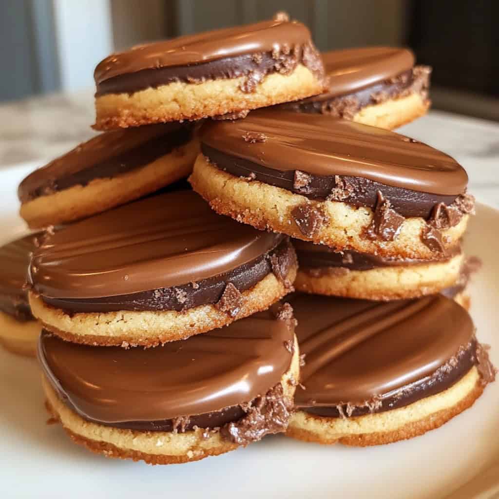 Irresistible Chocolate-Covered Butter Cookies