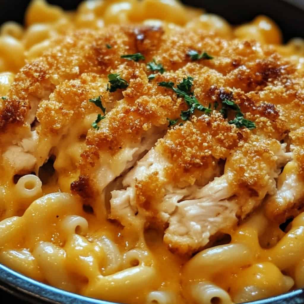 Crispy Chicken Mac and Cheese – Comfort Food at Its Best