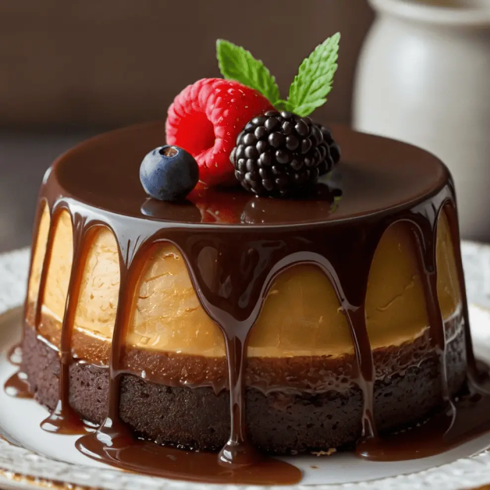 Chocolate Flan Cake