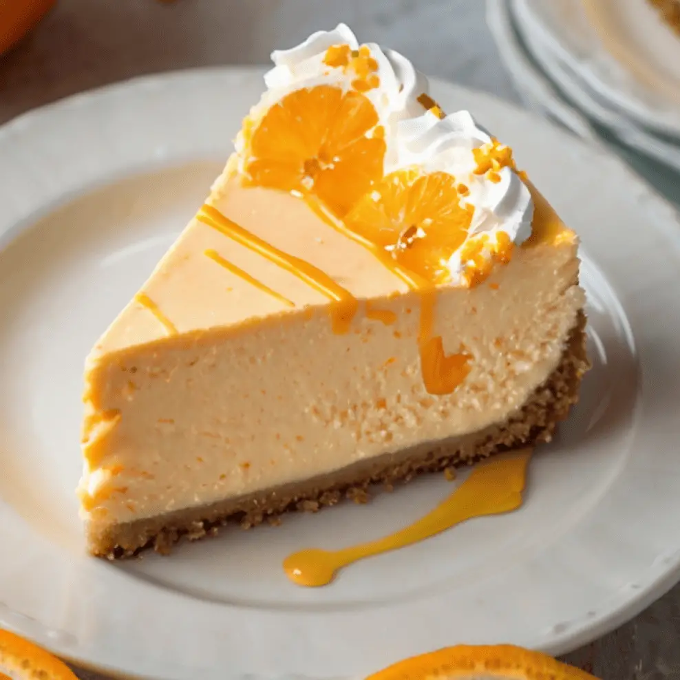 Orange Creamsicle Cheesecake