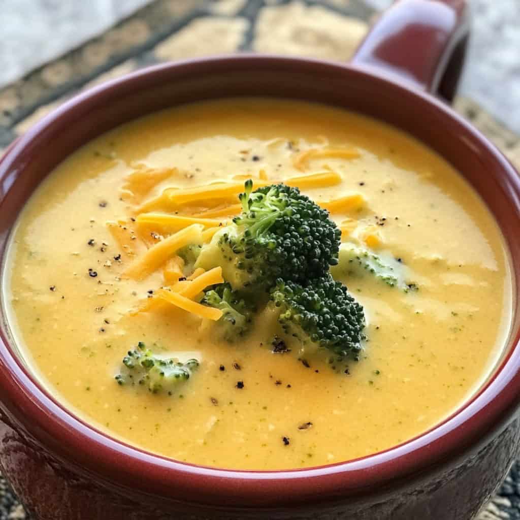 Ultimate Broccoli Cheddar Soup Recipe: Warm, Creamy, and Comforting