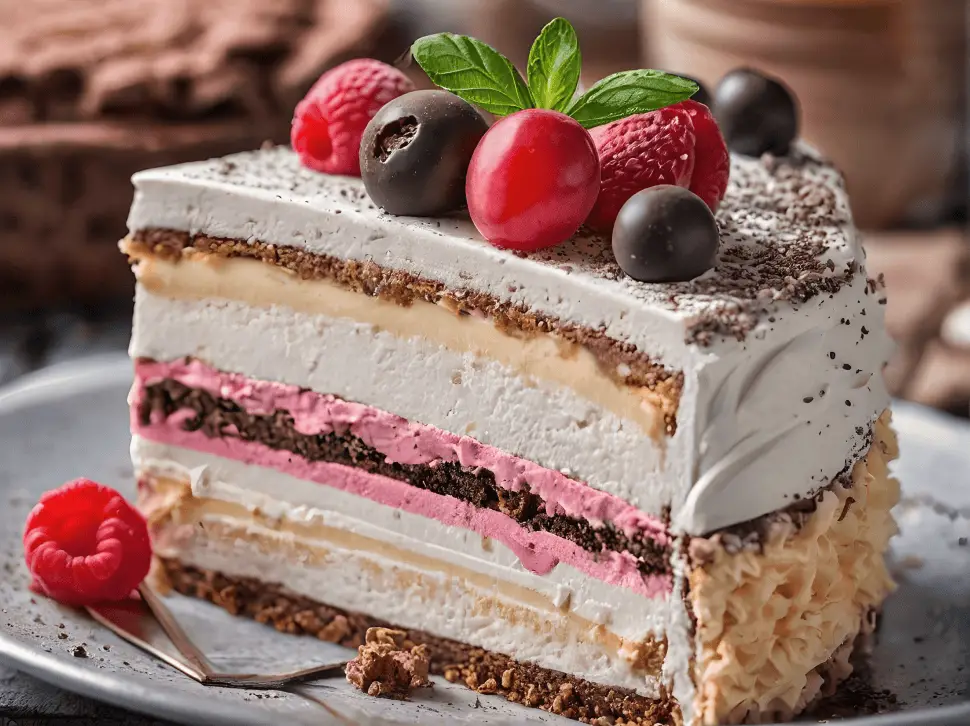 Raspberry Chocolate Layer Cake
