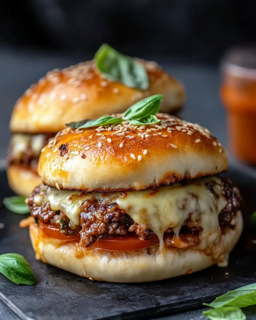 Pizza Burgers Recipe