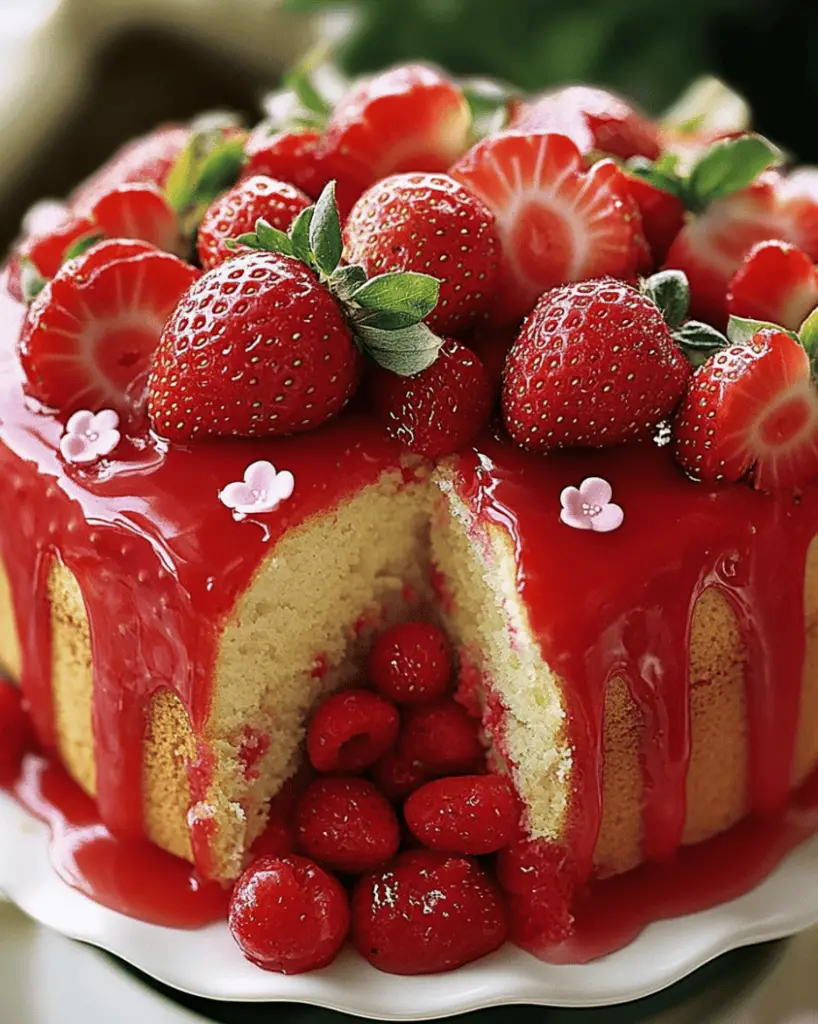 Irresistible Strawberry Cake
