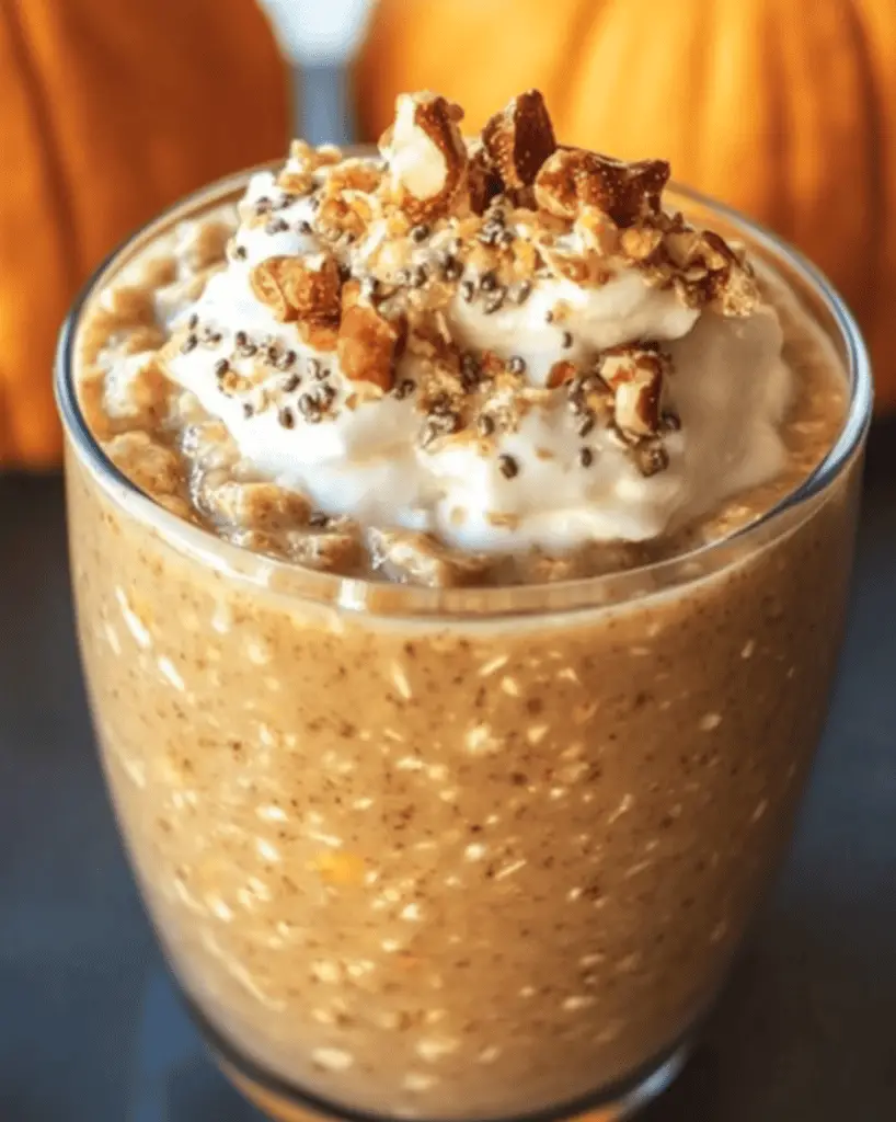 Pumpkin Pie Overnight Oats