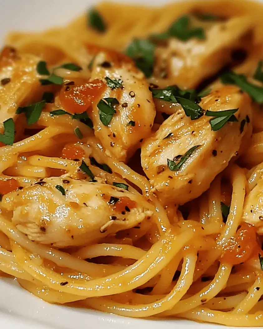 Monterey Chicken Spaghetti