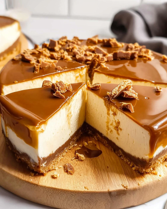 Dulce De Leche White Chocolate Cheesecake Recipe