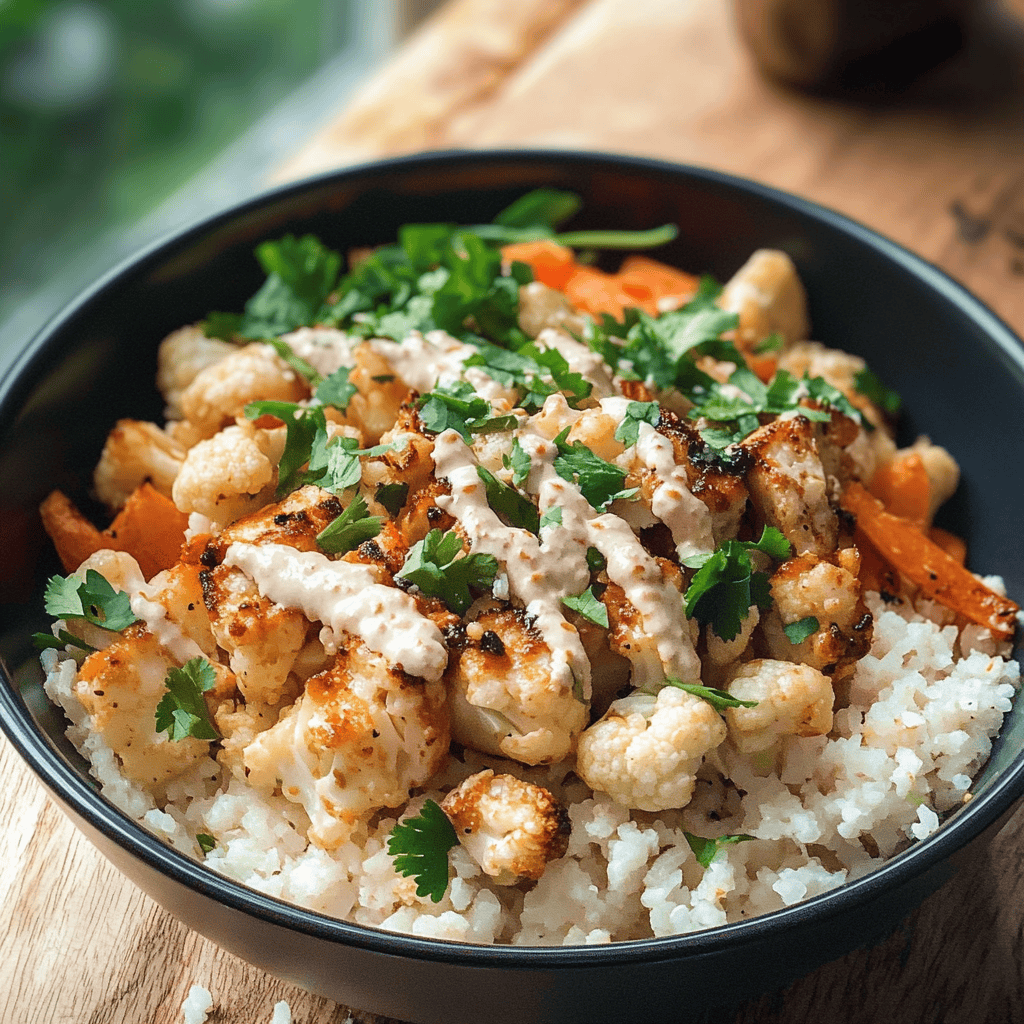 Riced Cauliflower Bowl