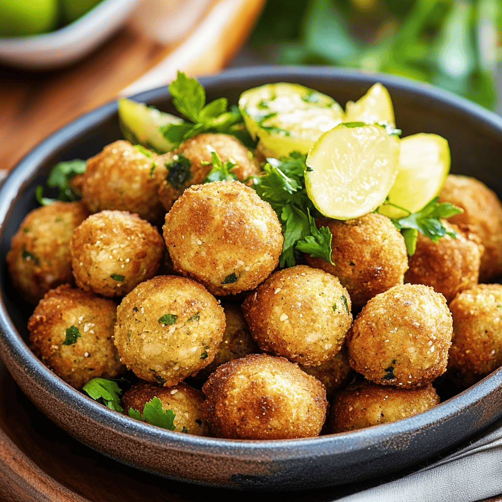 Delicious Lebanese Fried Chickpea Balls Recipe