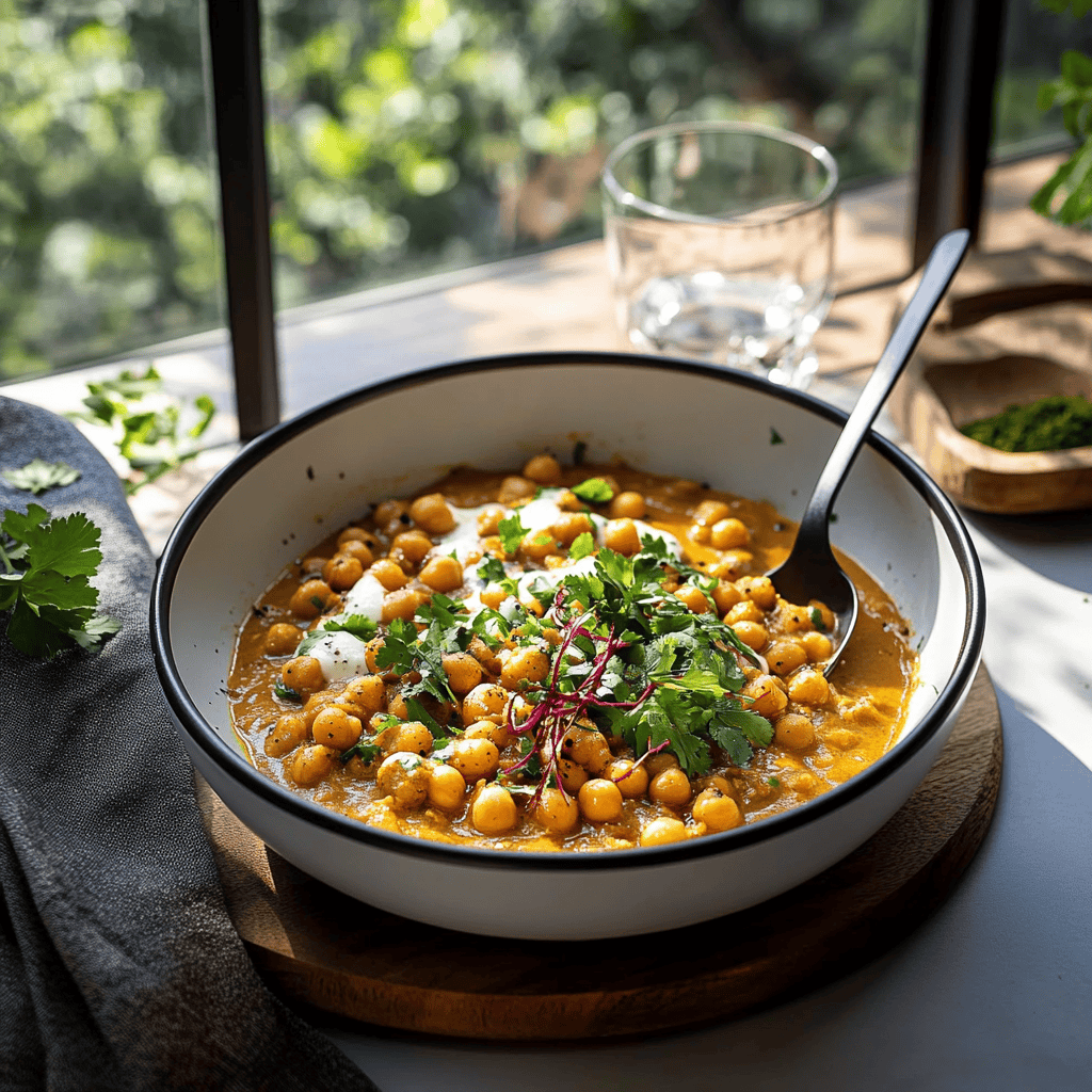 Easy Vegan Chickpea Curry