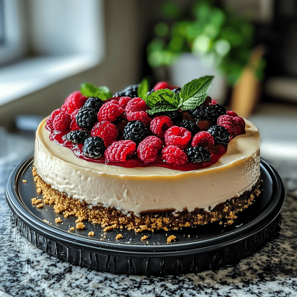 The Best Homemade Cheesecake