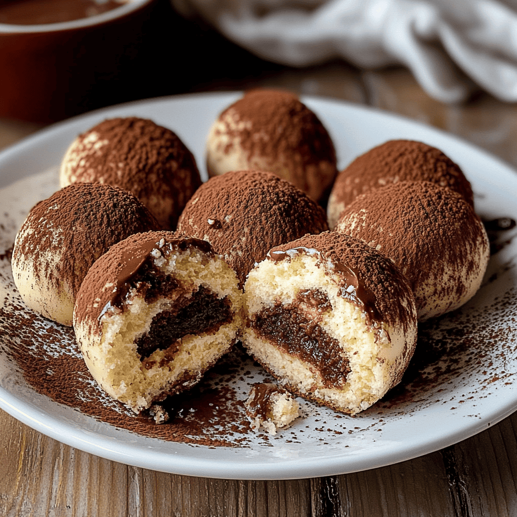 Nutella Tiramisu Balls
