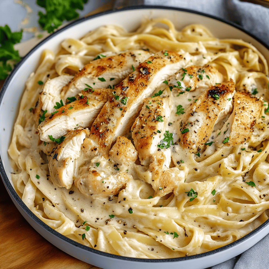 Quick and Easy Perfect Chicken Alfredo Recipe