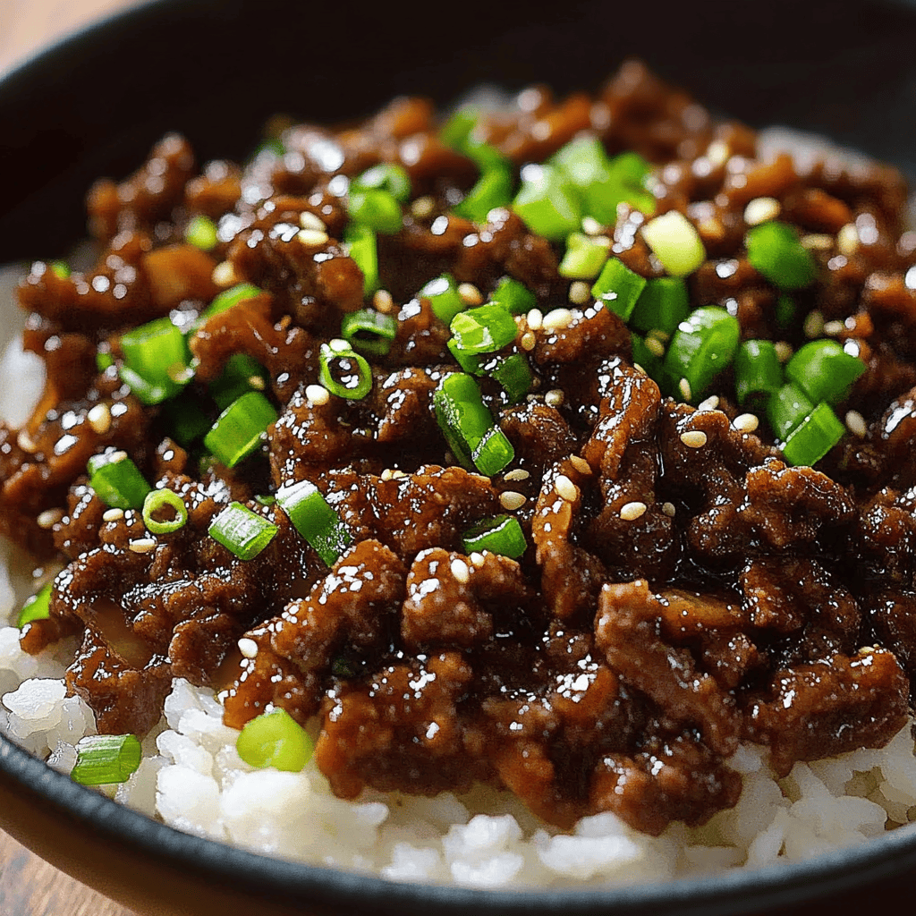 Quick 20-Minute Korean Beef Recipe