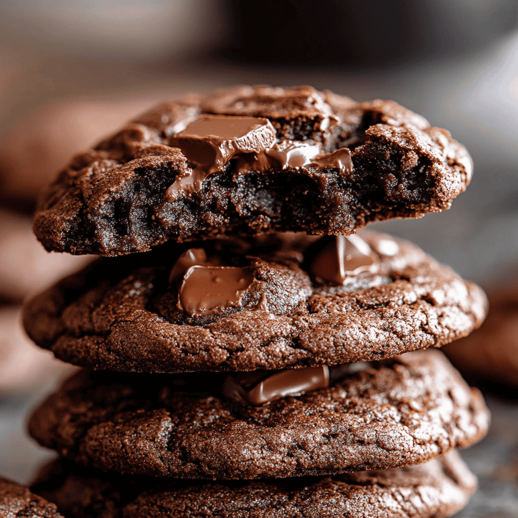 Fudgy Chocolate Brownie Cookies