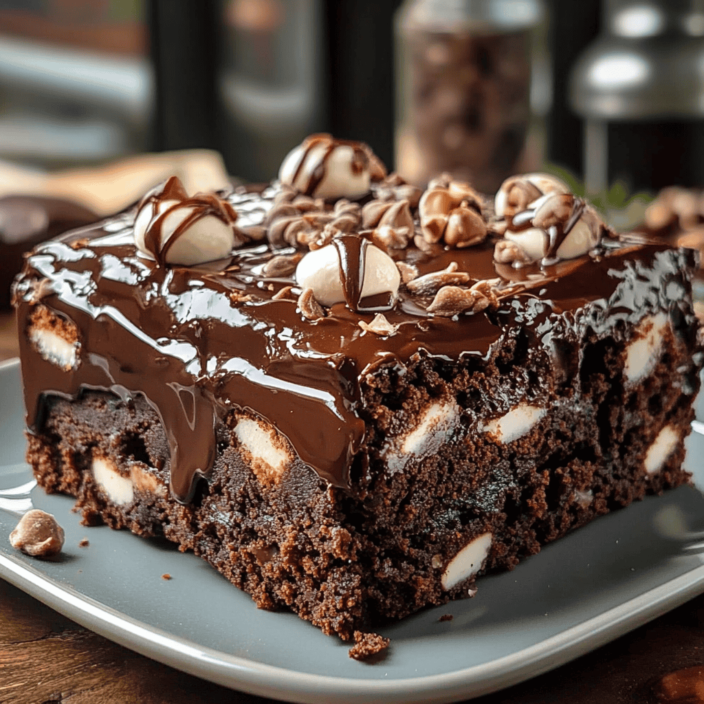 Ultimate Mississippi Mud Cake Brownies Recipe