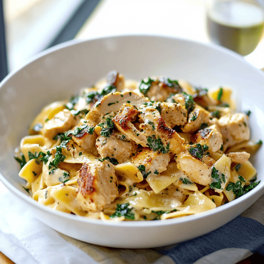 Chicken Florentine Pasta