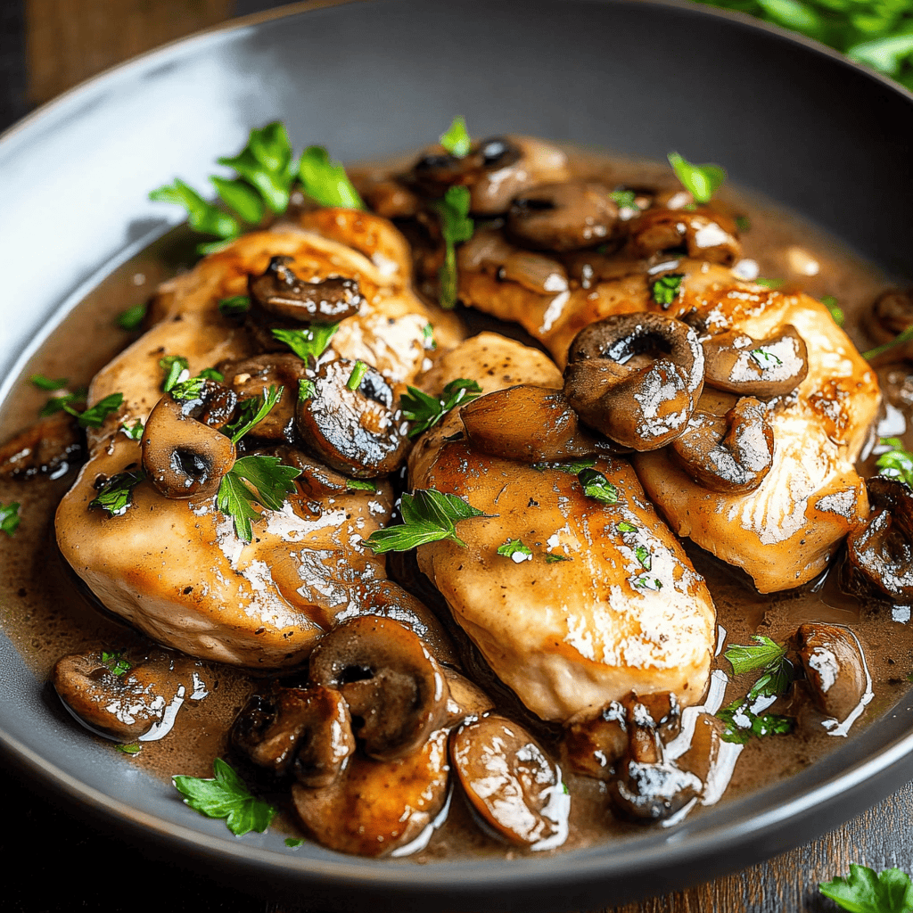 Classic Chicken Marsala Recipe for Dinner
