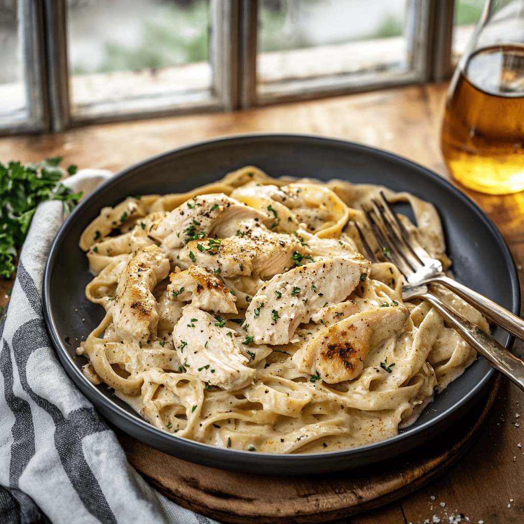 Chicken Fettuccini Alfredo