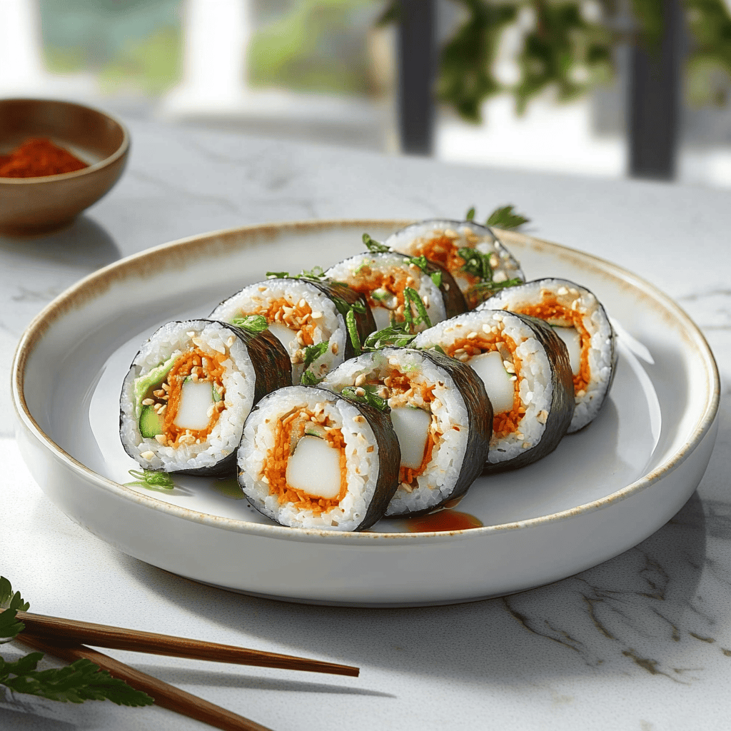 Delicious Korean Sushi Rolls Recipe
