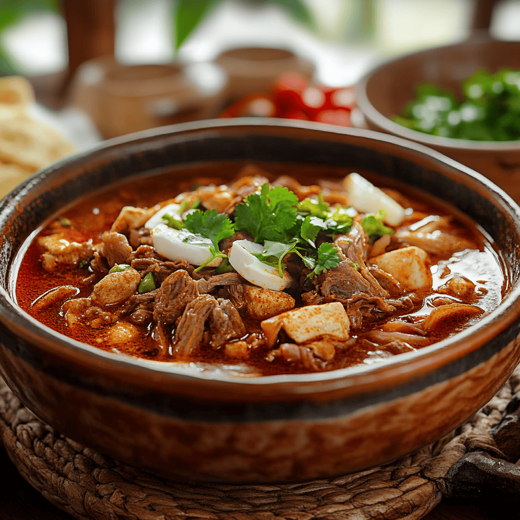 Mexican Menudo Tripe Soup