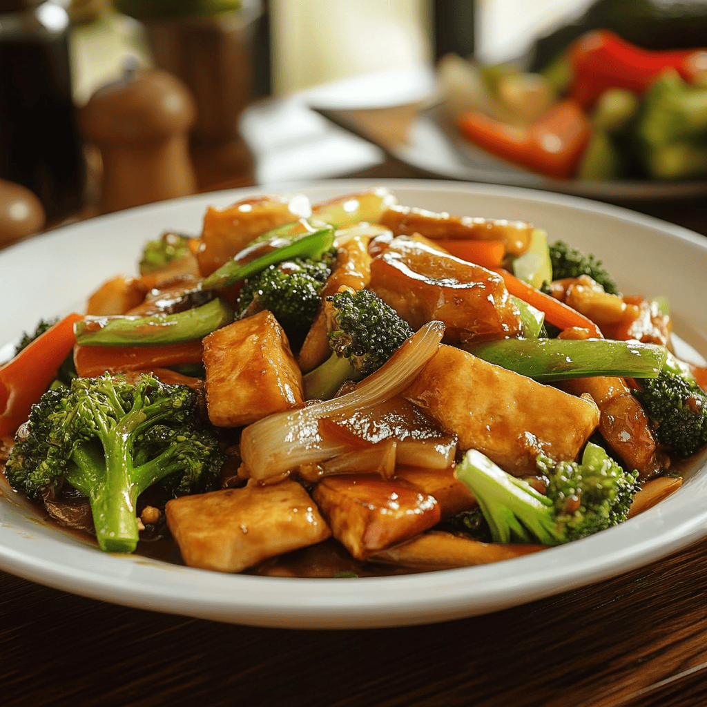 Chinese Vegetarian Stir-Fry