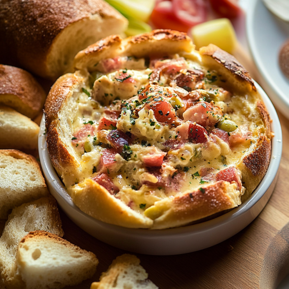 Muffuletta Dip – A Bold & Zesty New Orleans-Inspired Appetizer