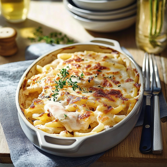 Gratin Normand aux Macaronis – Creamy, Cheesy & Delicious