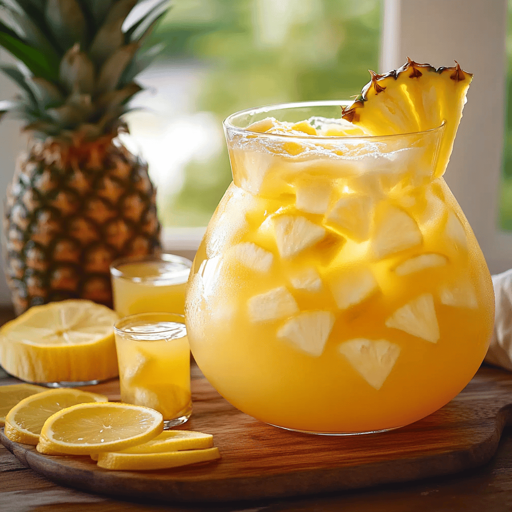 Pineapple Lemonade Punch