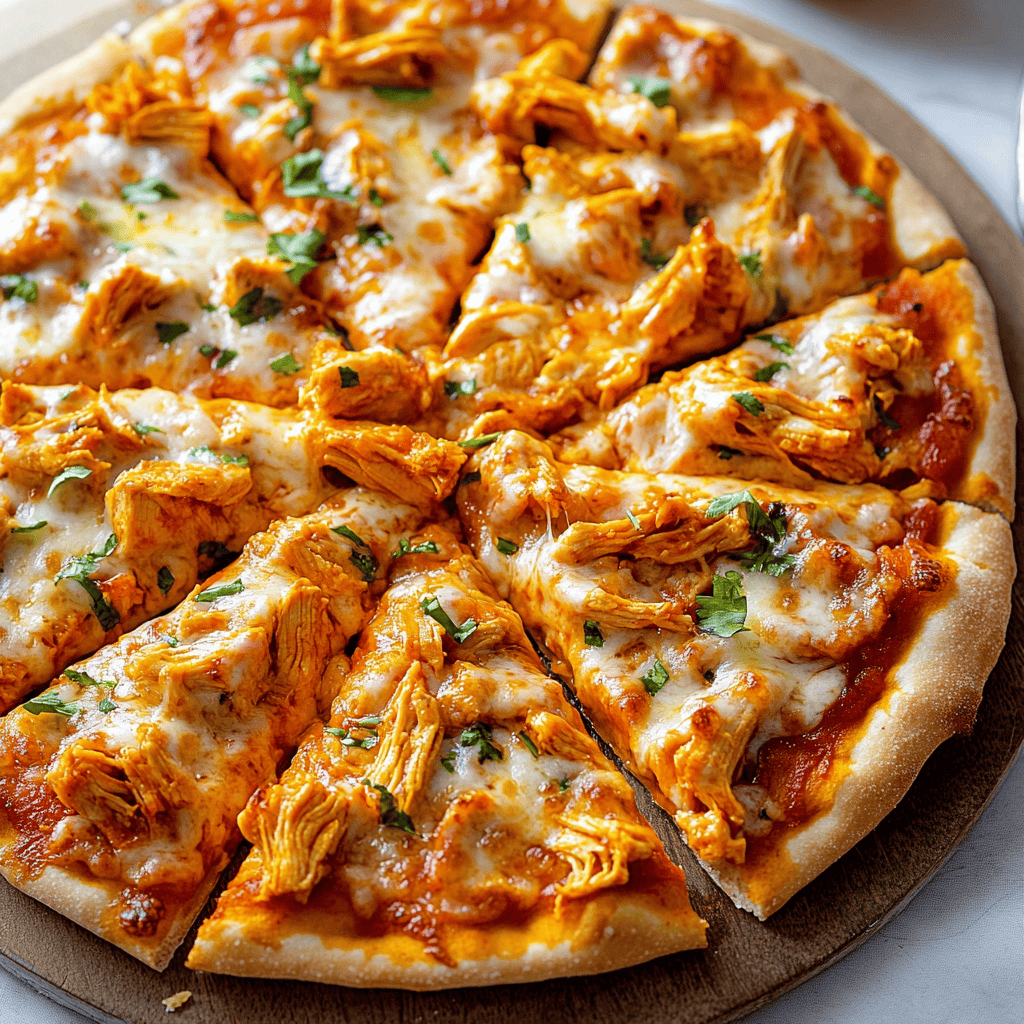 Delicious Buffalo Chicken Pizza Recipe