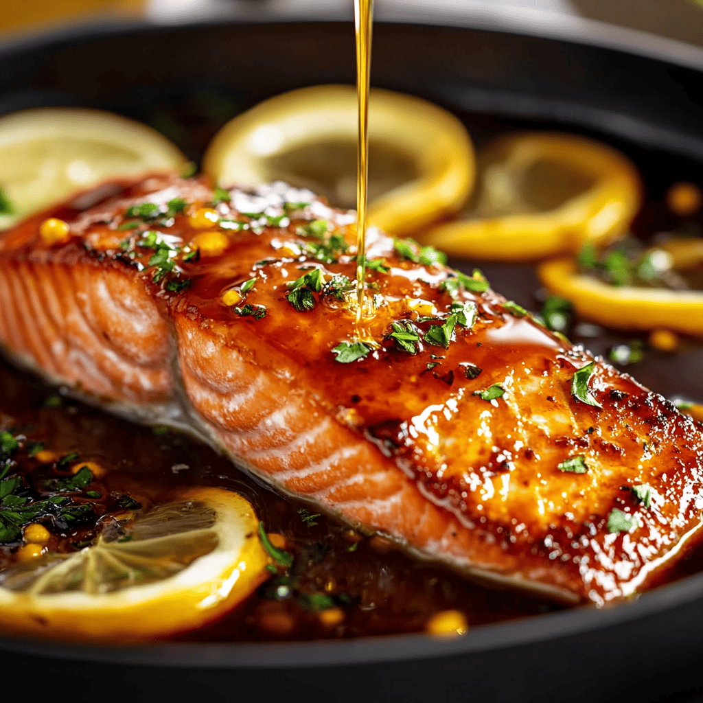 Delicious Honey Glazed Salmon Recipe