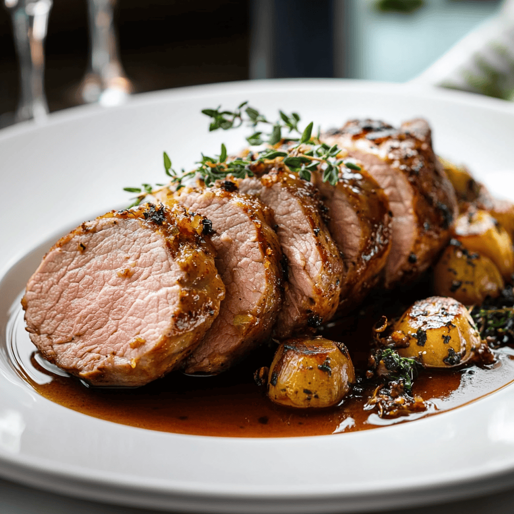 Juicy Roasted Pork Tenderloin Recipe