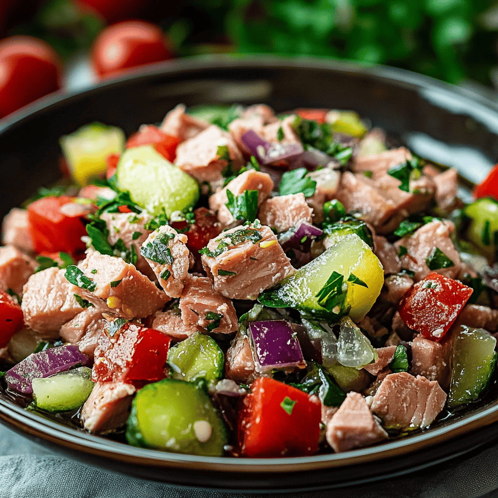 10-Minute Mediterranean Tuna Salad