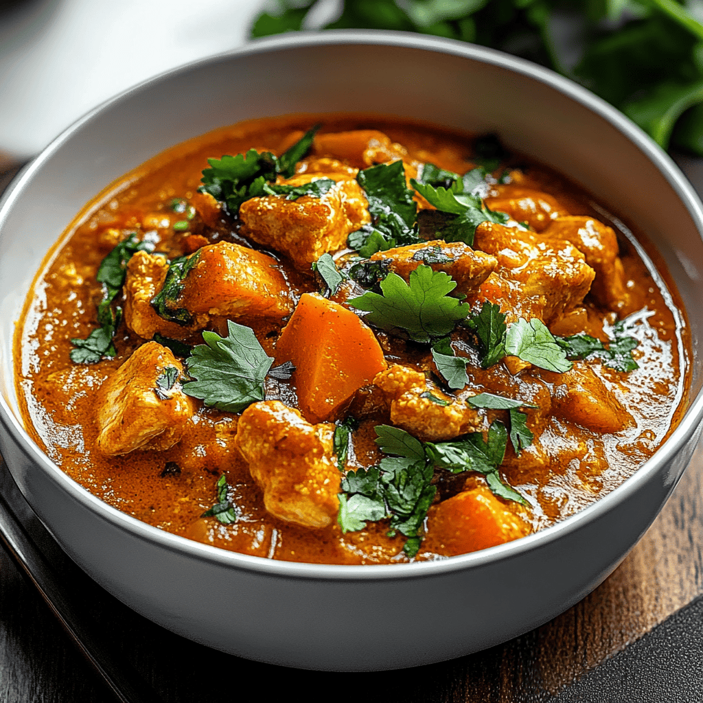 Delicious Chicken Sweet Potato Curry Recipe