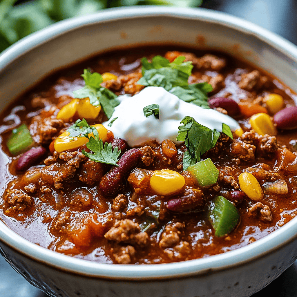 Texas No Beans Chili