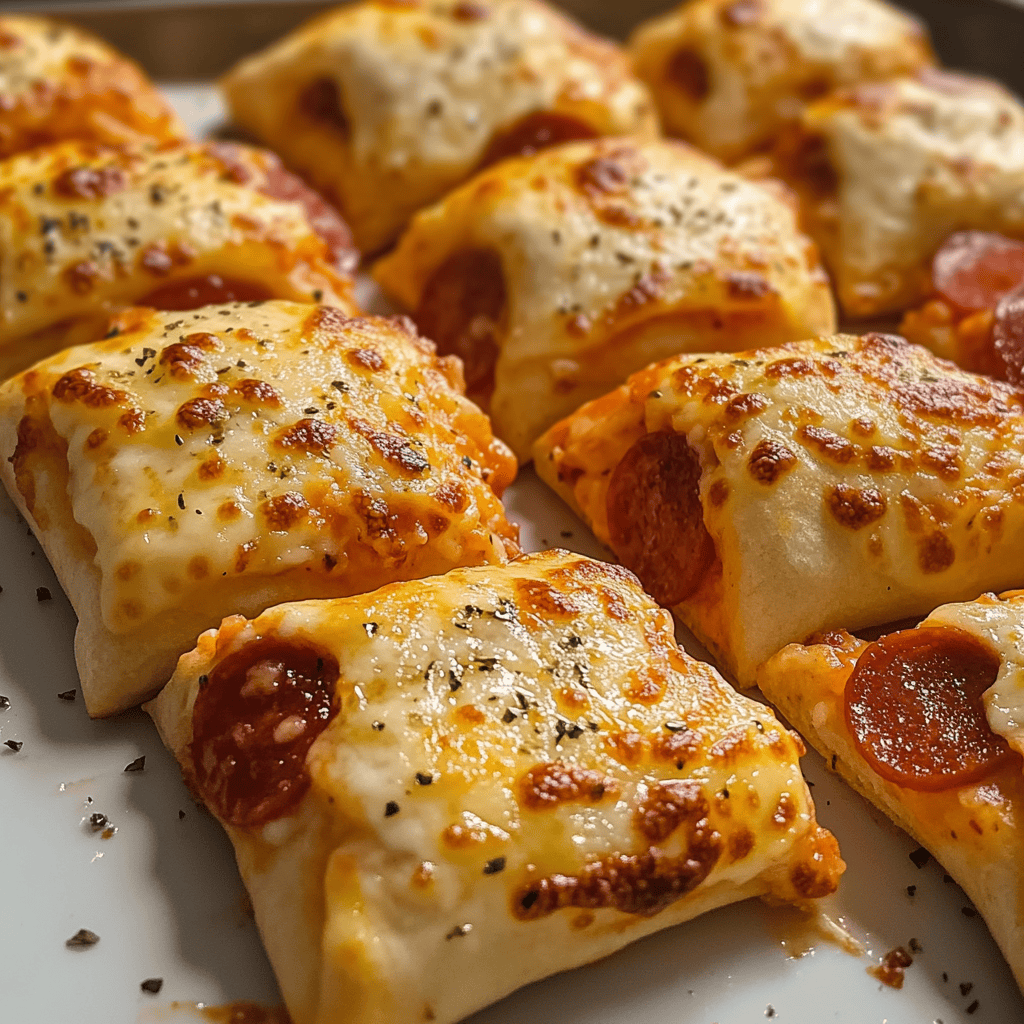 Easy Air Fryer Cheesy Pepperoni Pizza Rolls Recipe