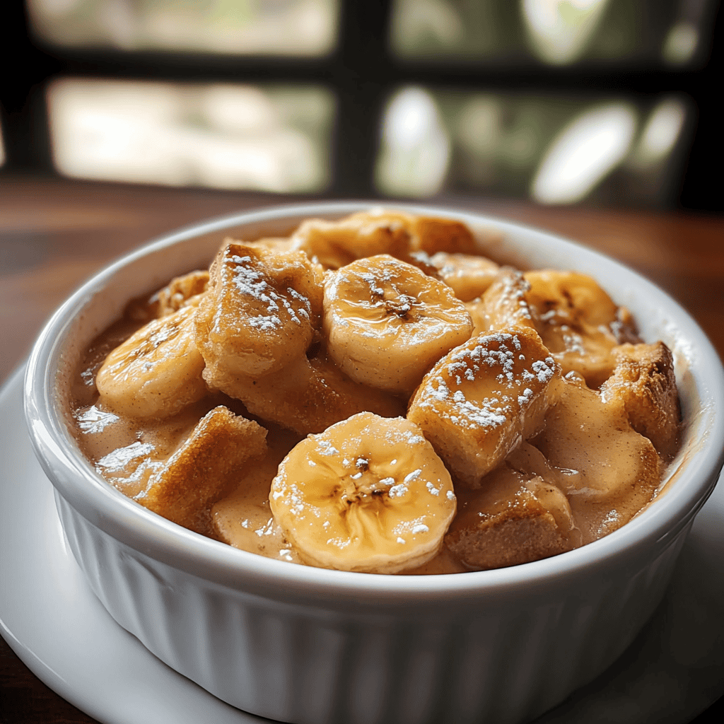 Bananas Foster Bread Pudding