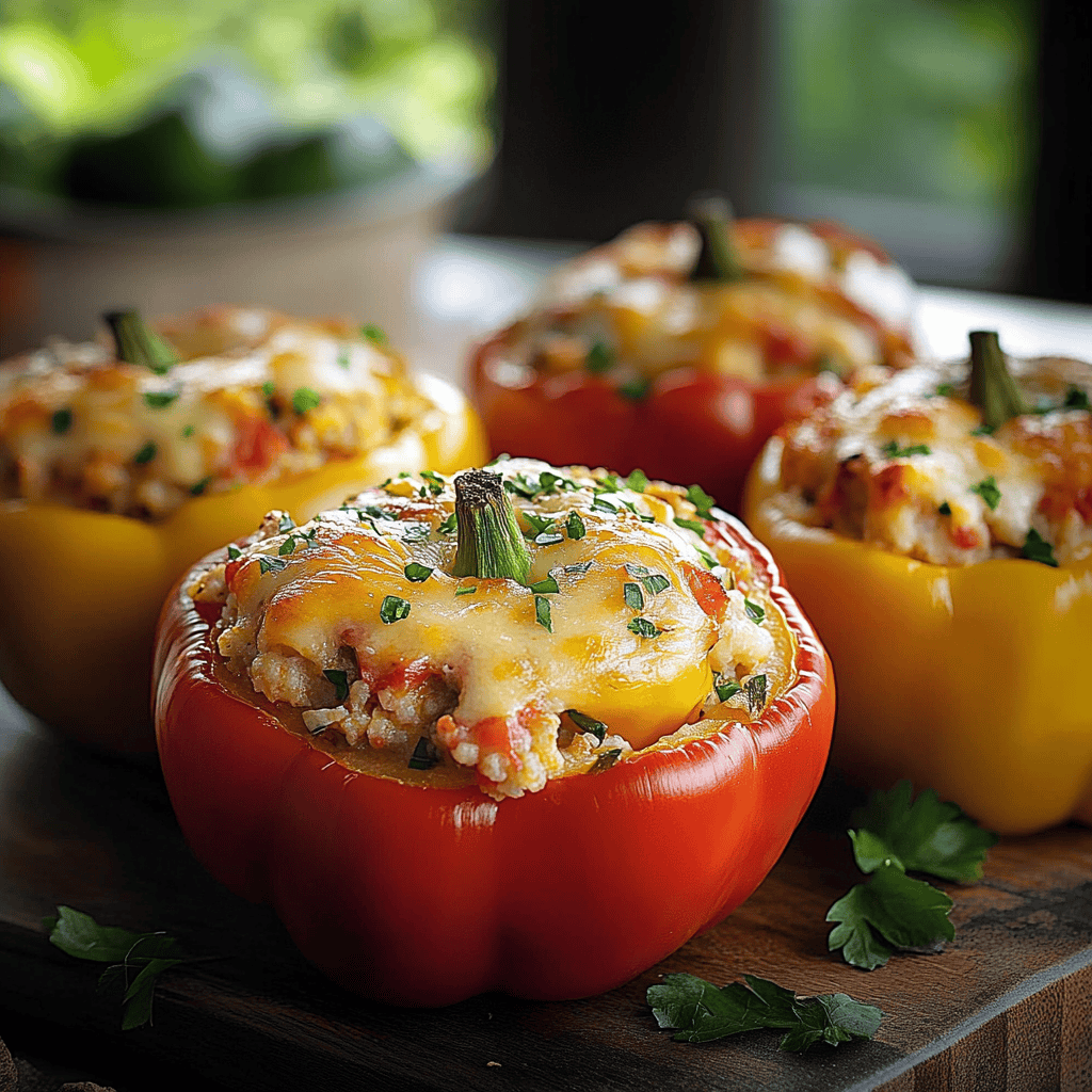 Easy Classic Stuffed Bell Peppers Recipe