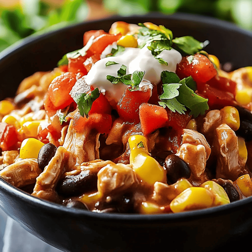 One-Pot Chicken Burrito Bowls Recipe