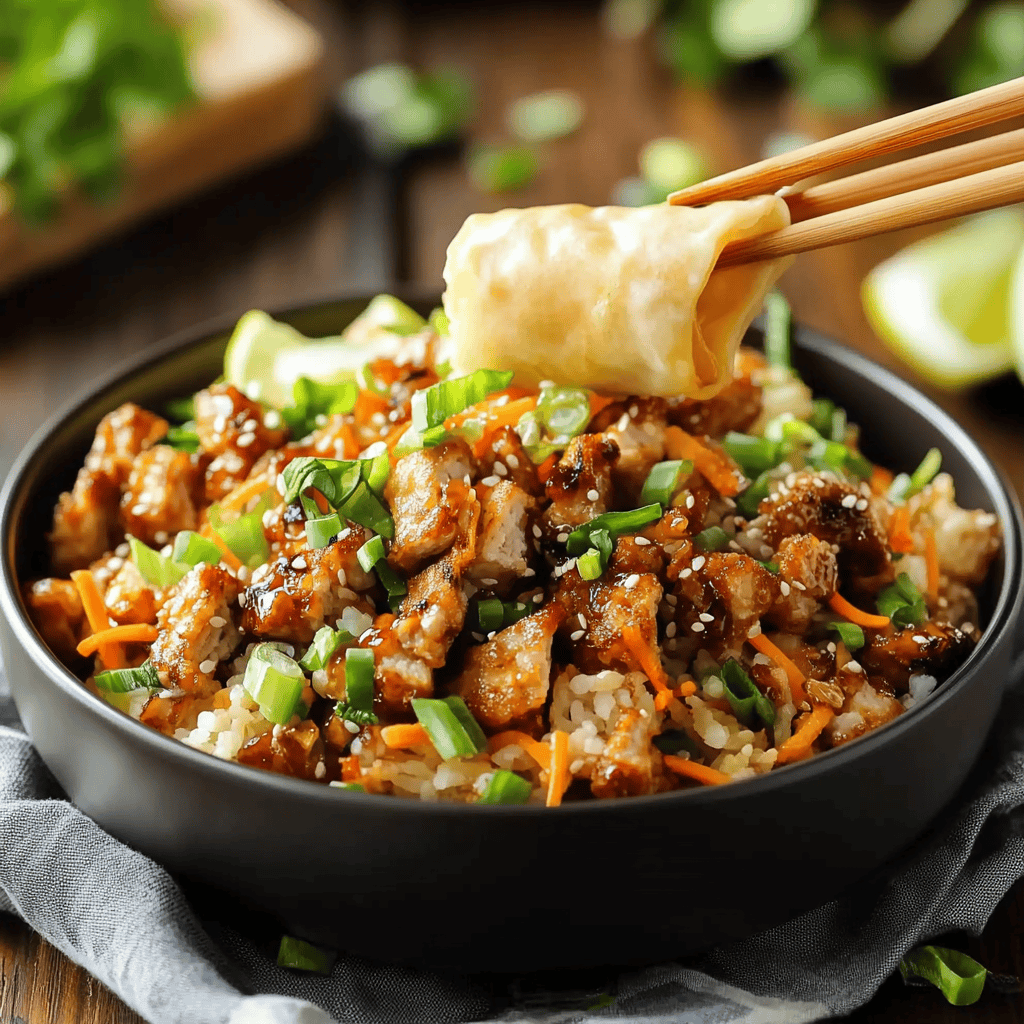 Easy Egg Roll Bowl Recipe