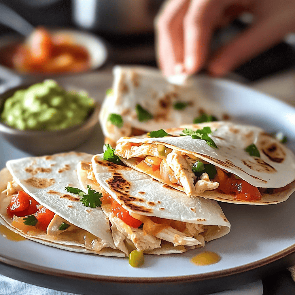Delicious Chicken Fajita Quesadillas Recipe