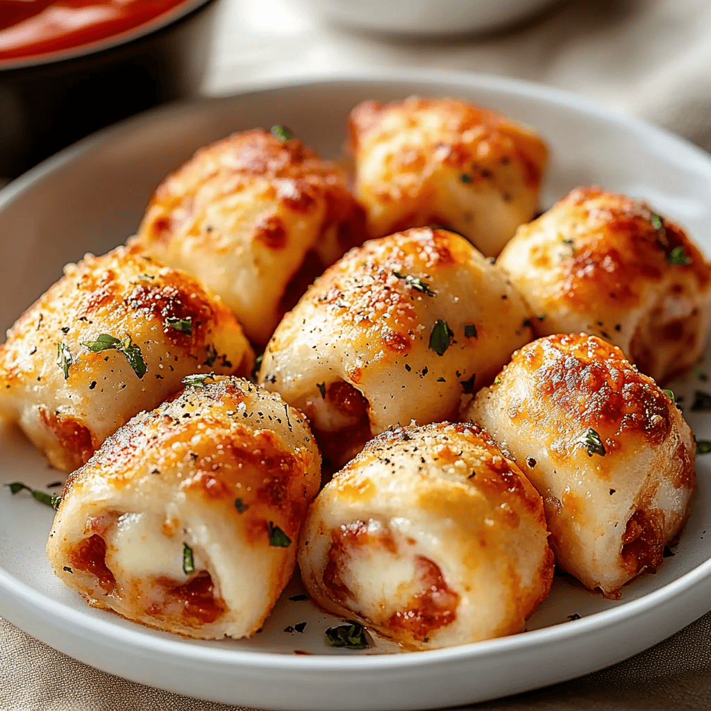 Delicious Tasty Pizza Roll Poppers Recipe