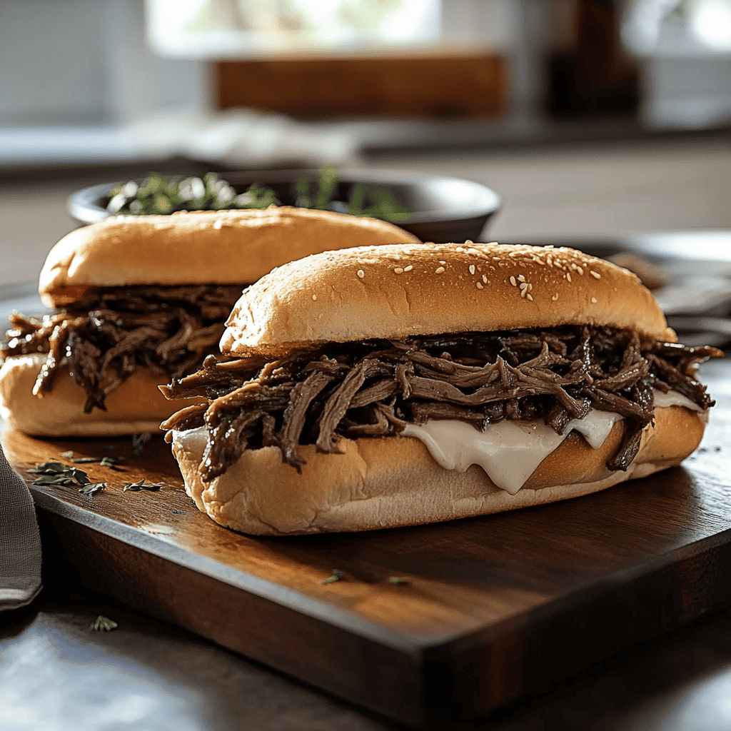 French Dip Sandwiches