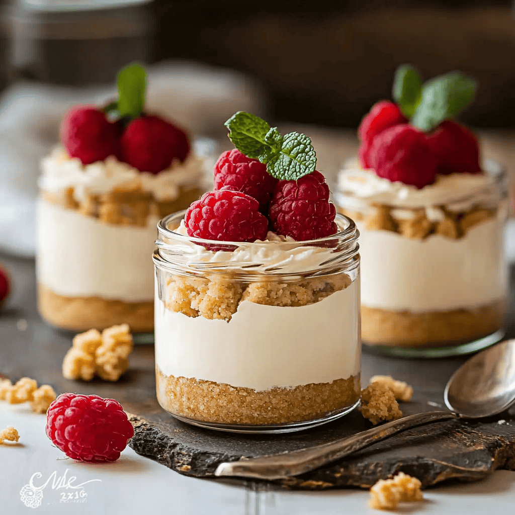 Easy No-Bake Cheesecake Jars Recipe