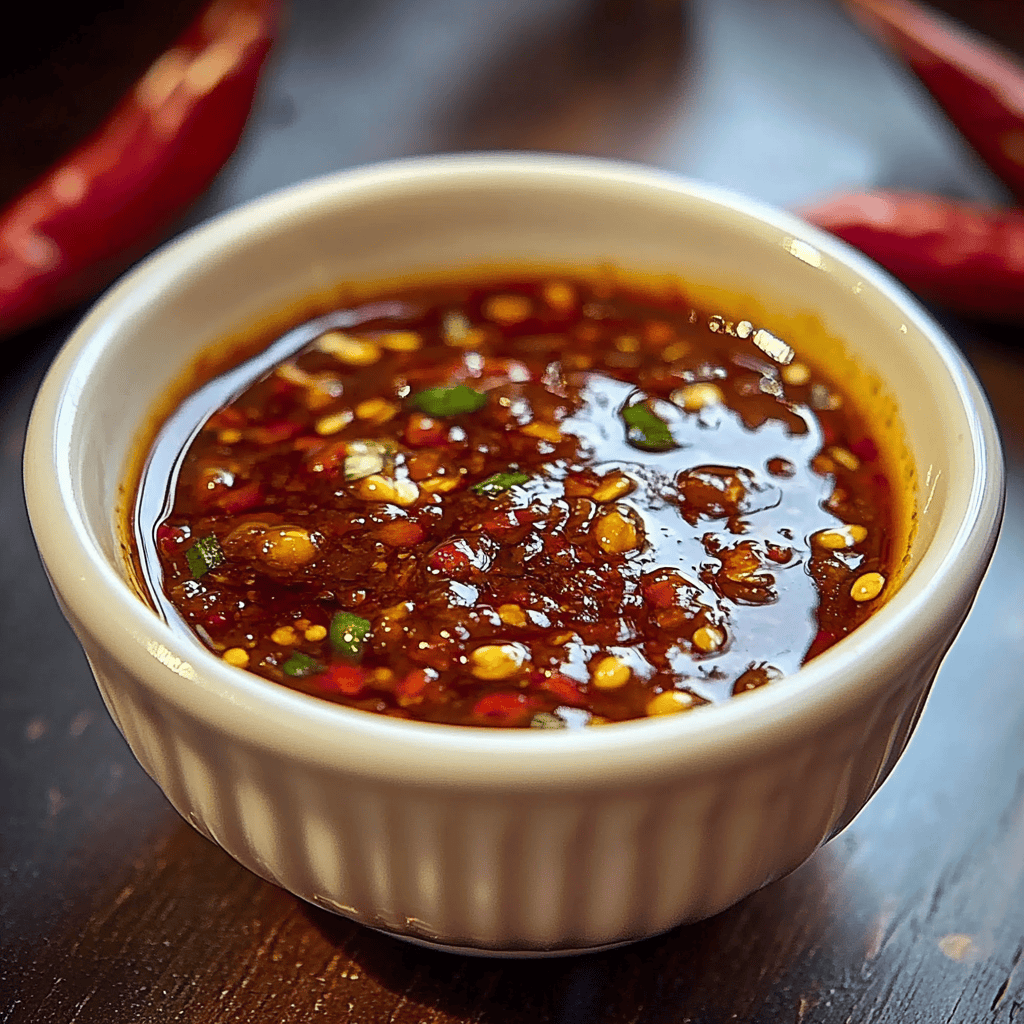 Homemade Chili Garlic Sauce