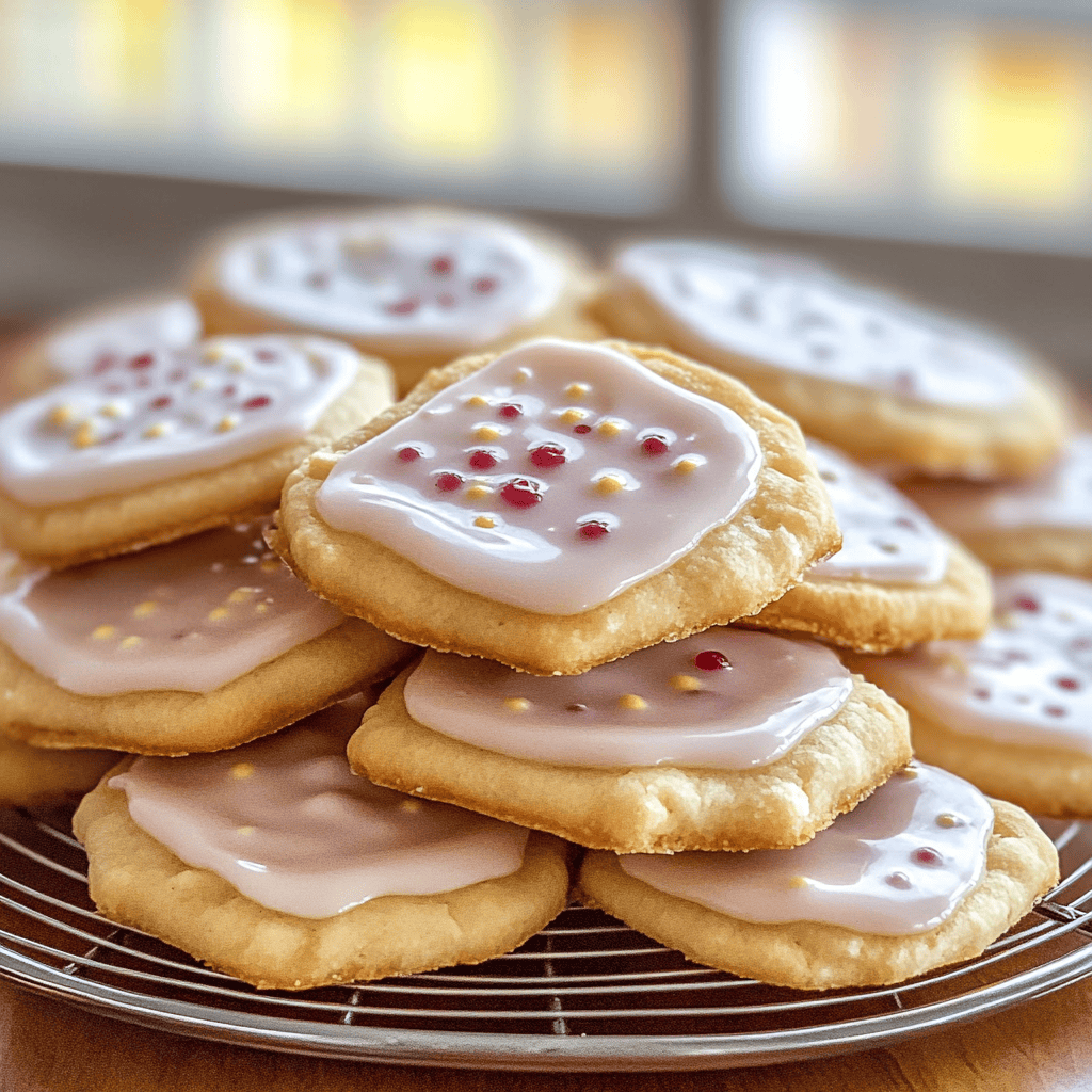 Frosted Pop-Tart Cookies