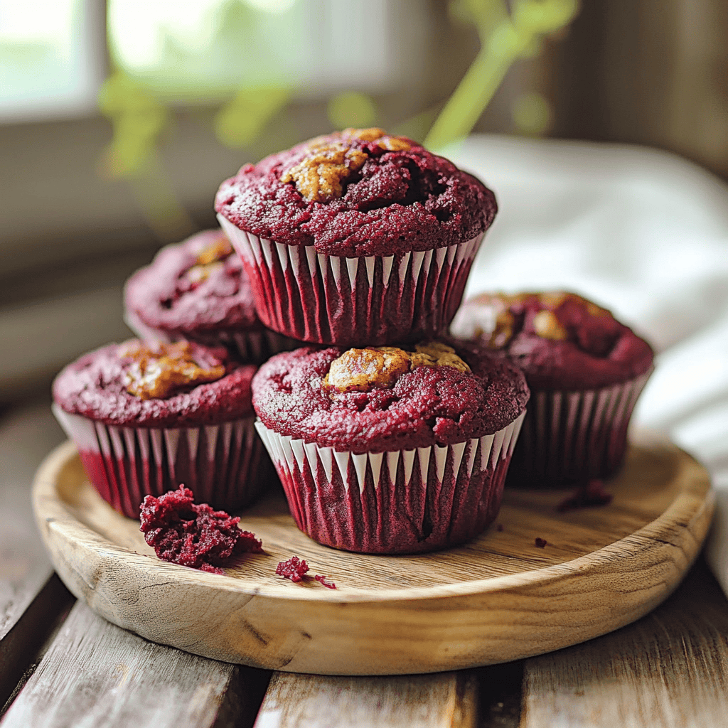 Beet Muffins for Babies