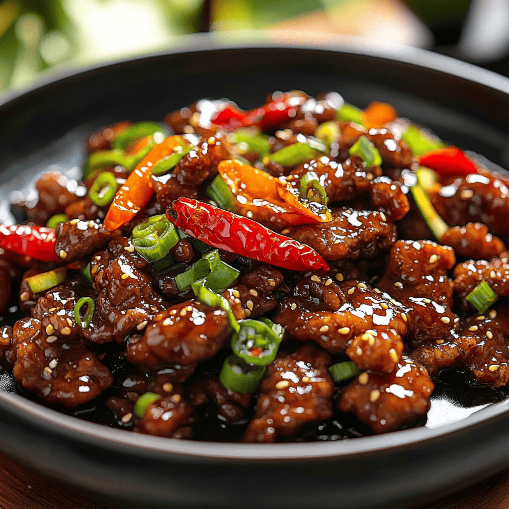 Crispy Chilli Beef