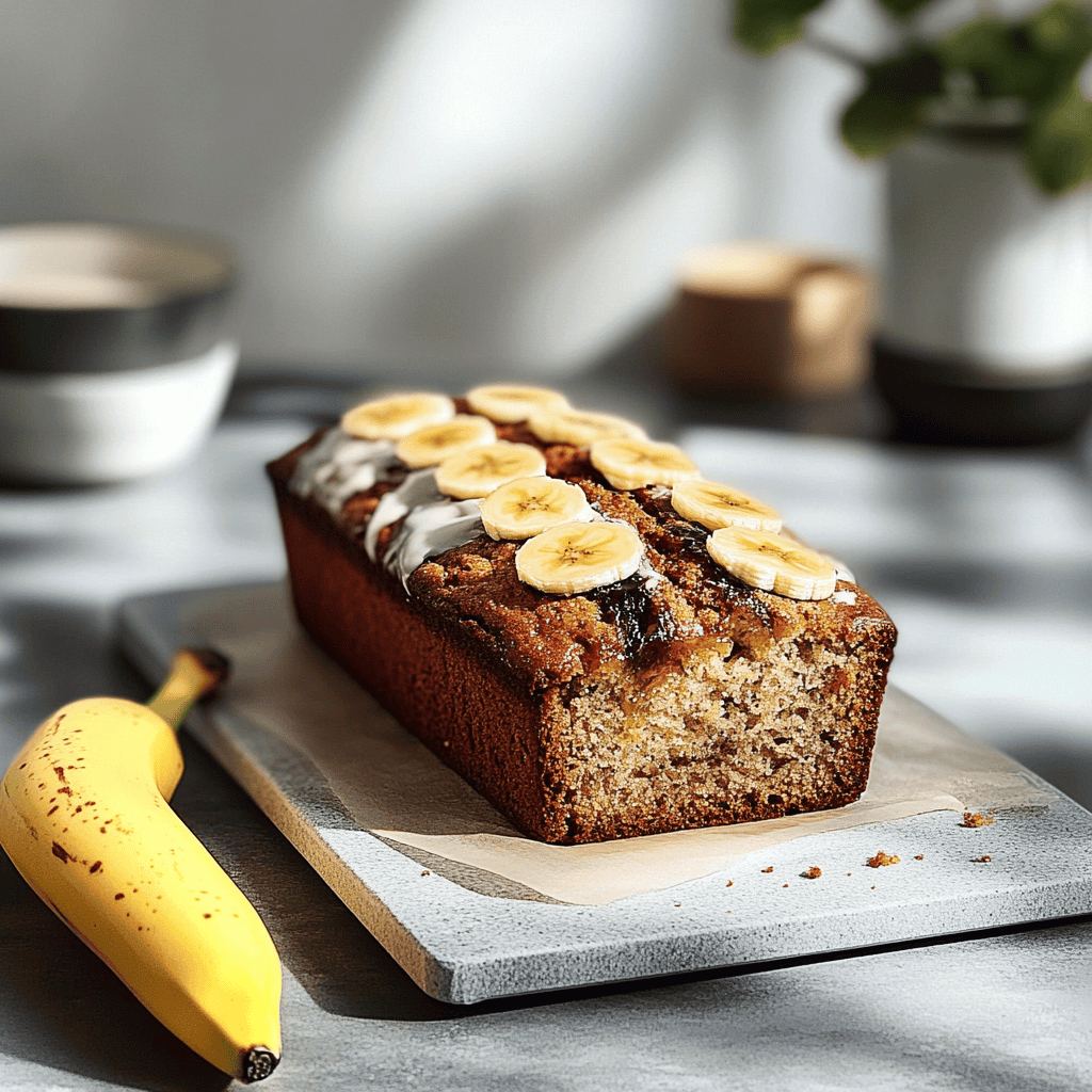 Greek Yogurt Banana Bread